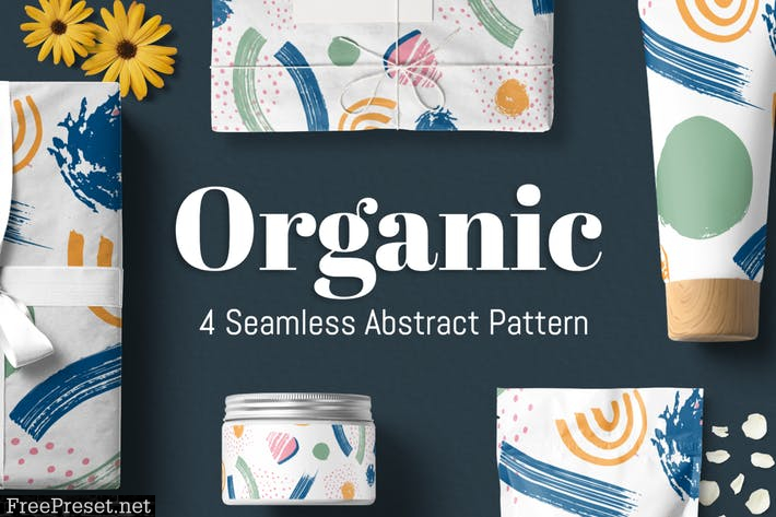 Organic Abstract Pattern ADVW7ZY