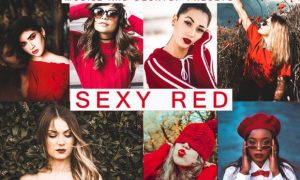 SEXY RED Lightroom Presets Premium