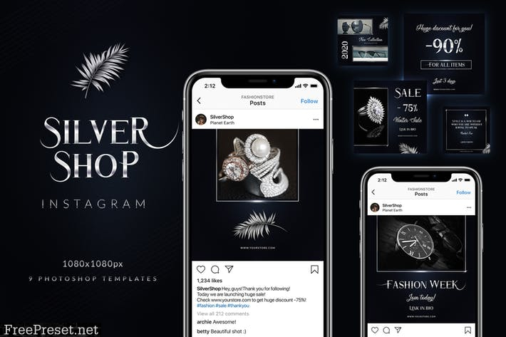 Silver Shop Instagram QFXNCYW