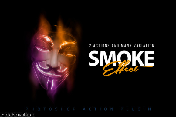 Smoke Effect Photoshop Action