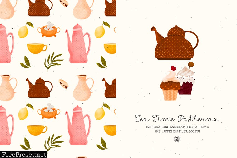 Tea Time Patterns HJXD7X5