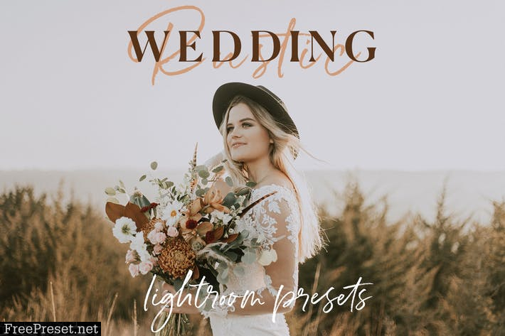The Rustic Wedding Lightroom Preset Collection