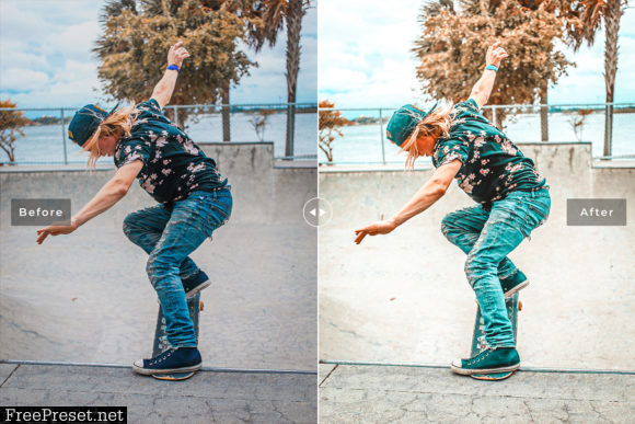 Turquoise Lightroom Presets Pack