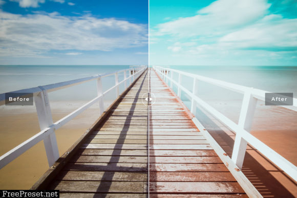 Turquoise Lightroom Presets Pack