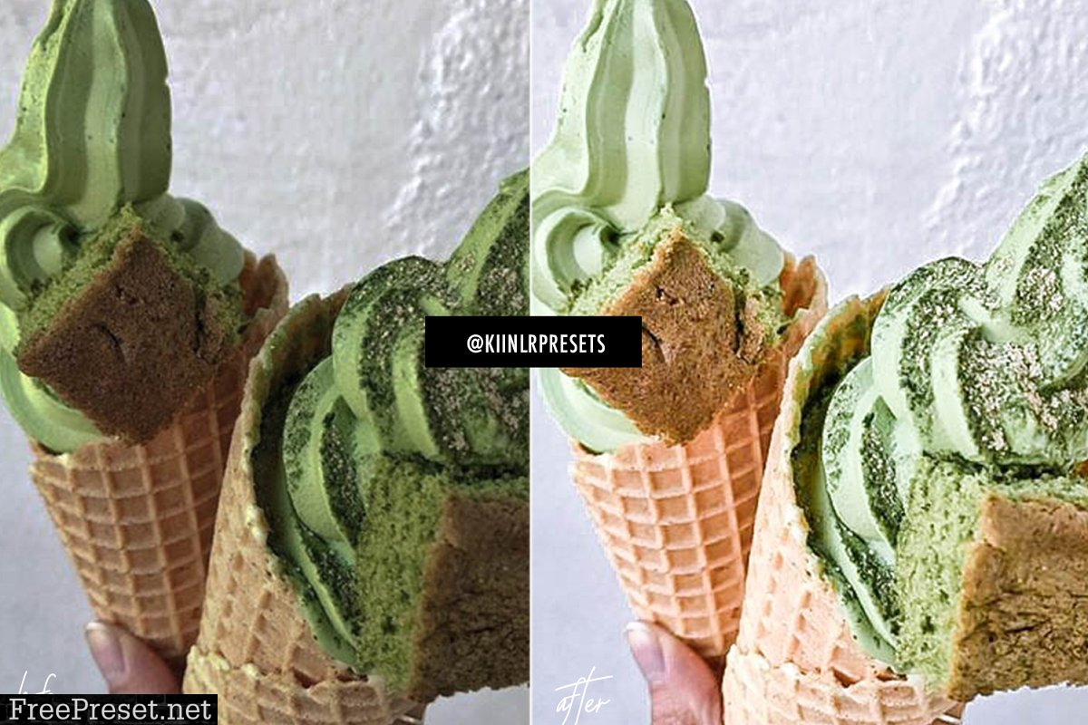 10 MATCHA GREEN LIGHTROOM PRESETS 4609006