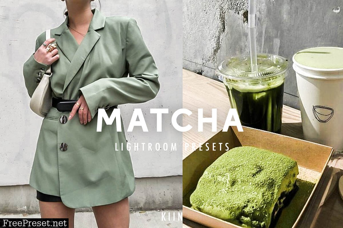 10 MATCHA GREEN LIGHTROOM PRESETS 4609006