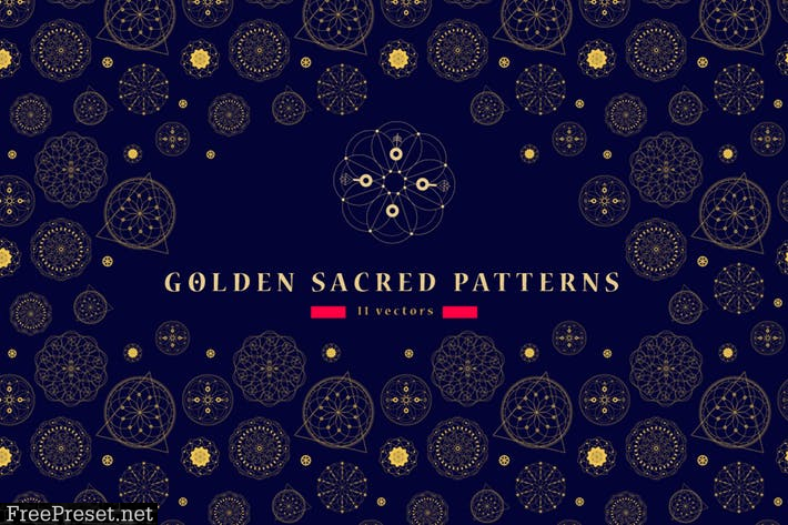 11 Sacred seamless patterns PJ9X2C