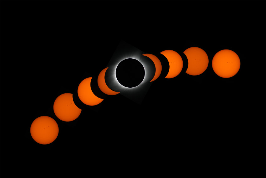 Solar Eclipse Series by Steven Schlagel on 500px.com