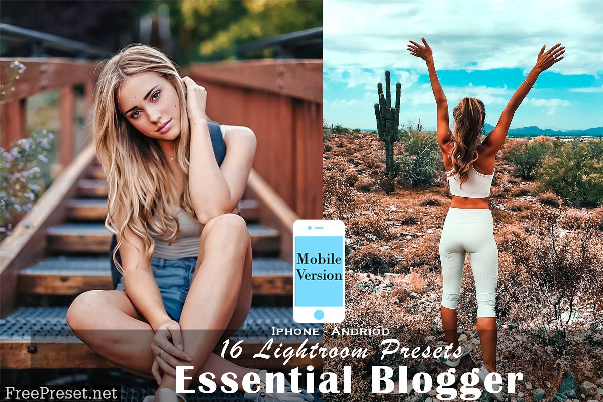 16 Blogger Mobile Lightroom Presets 4532450