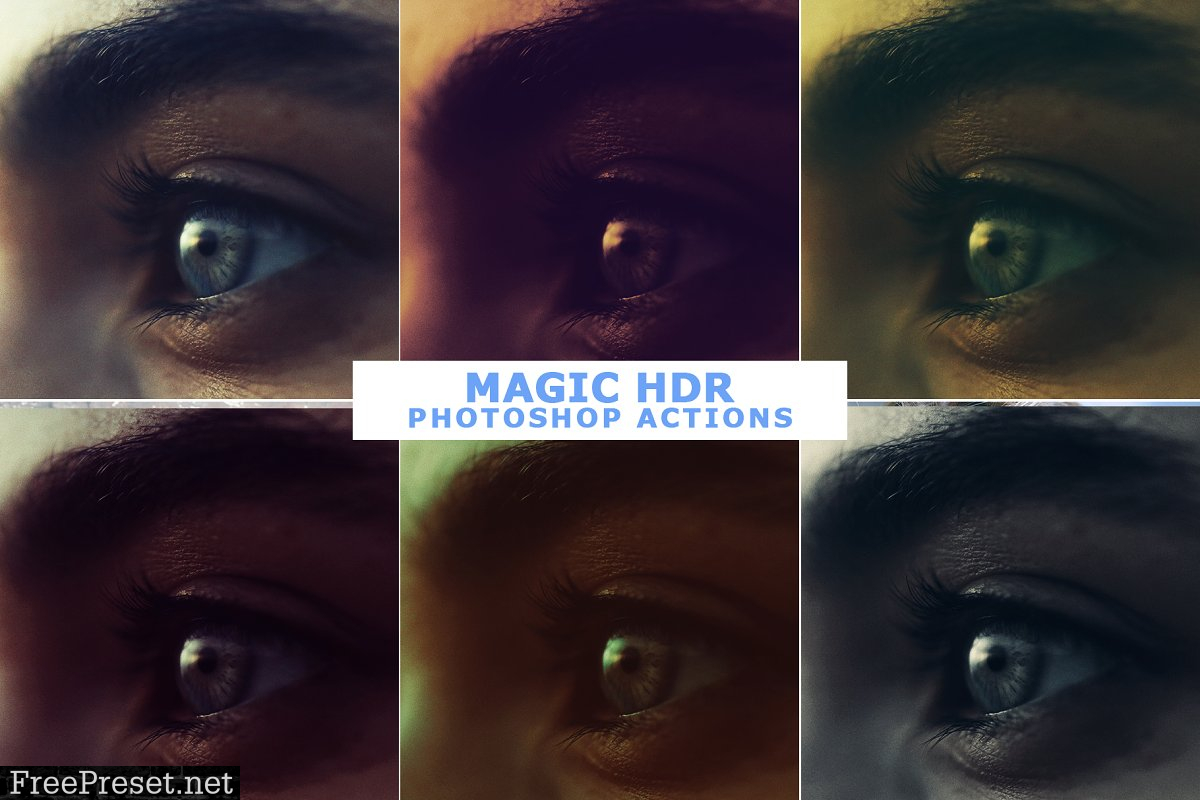 50 Magic HDR Photoshop Actions 4599059