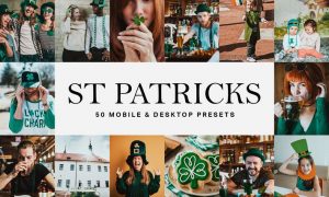 50 St Patrick's Day Lightroom Presets and LUTs