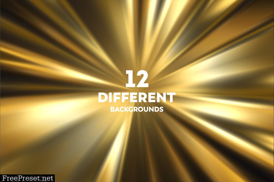 Abstract Speed Velocity Backgrounds - Golden Color YCVFY2G