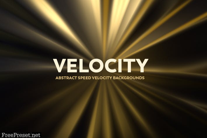 Abstract Speed Velocity Backgrounds - Golden Color YCVFY2G