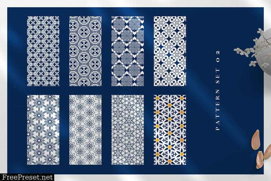 Arabic & Islamic Seamless Patterns Z7VW7NW