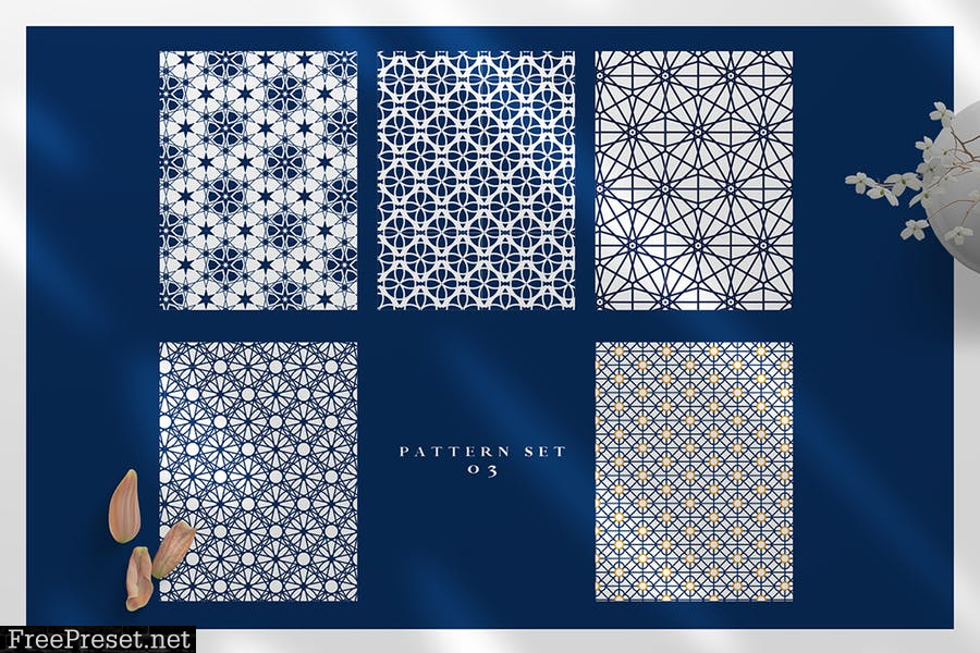 Arabic & Islamic Seamless Patterns Z7VW7NW