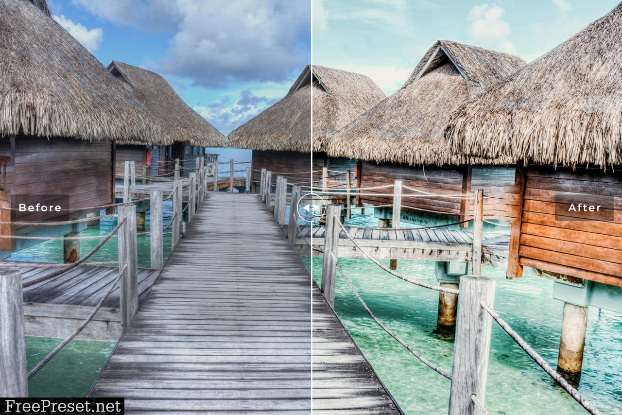 Bora Bora Lightroom Presets Pack 3623781