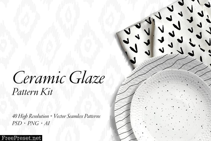 Ceramic Glaze Pattern Kit XMKMG6N