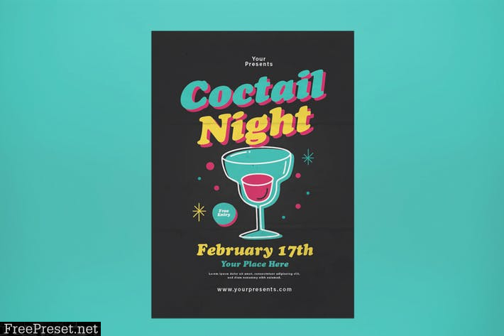 Coctail NIght Flyer FZ6QTSR