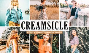 Creamsicle Mobile & Desktop Lightroom Presets