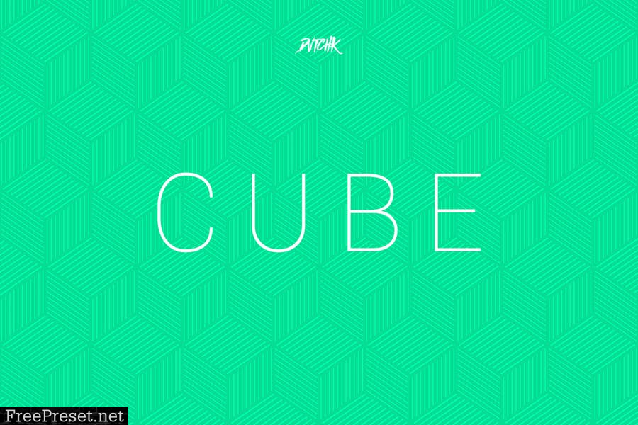 Cube | Seamless Geometric Backgrounds | Vol. 03 UXR2Q76