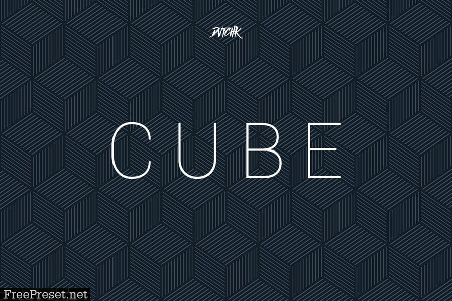 Cube | Seamless Geometric Backgrounds | Vol. 03 UXR2Q76