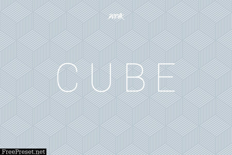 Cube | Seamless Geometric Backgrounds | Vol. 03 UXR2Q76