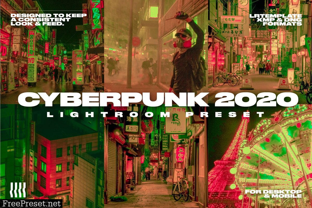 CYBERPUNK 2020 FILM LIGHTROOM PRESET 4559642