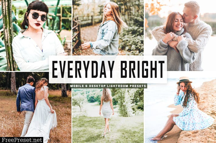 Natural Bright Presets for Bloggers 15 Lightroom Presets for Desktop and Mobile Lightroom Everyday Light
