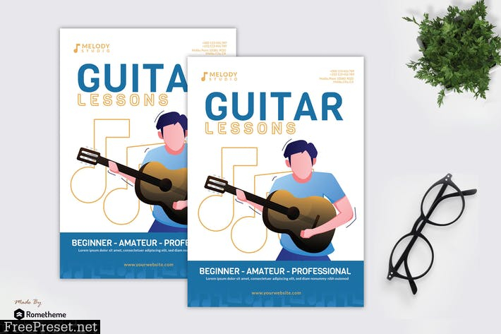 Guitar Lessons - Creative Flyer GR BPAMMY4