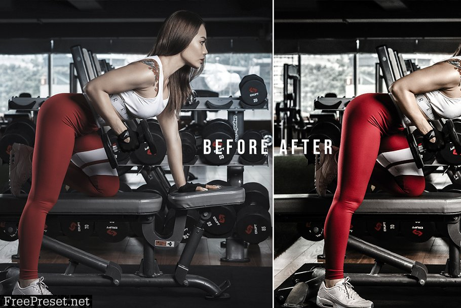 GYM LOVERS Lightroom Presets Pack 4623576