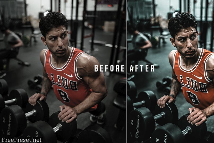 GYM LOVERS Lightroom Presets Pack 4623576