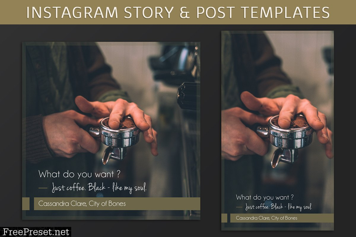 Instagram Post & Story Templates 2878743