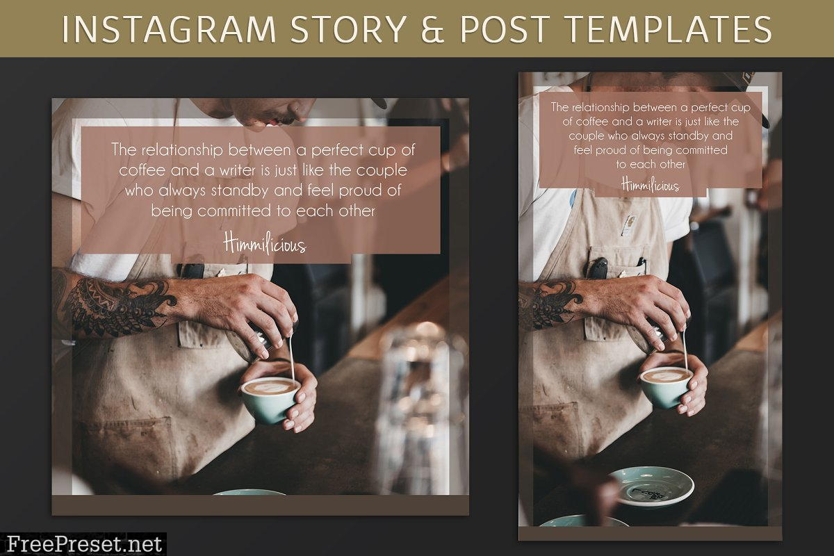 Instagram Post & Story Templates 2878743