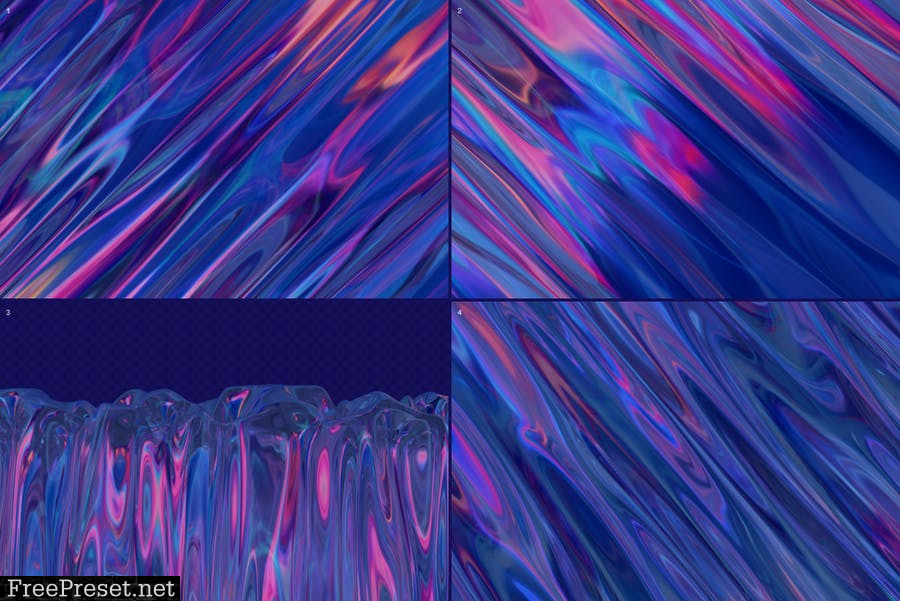 Iridescent Abstract Backgrounds A2VLTB2