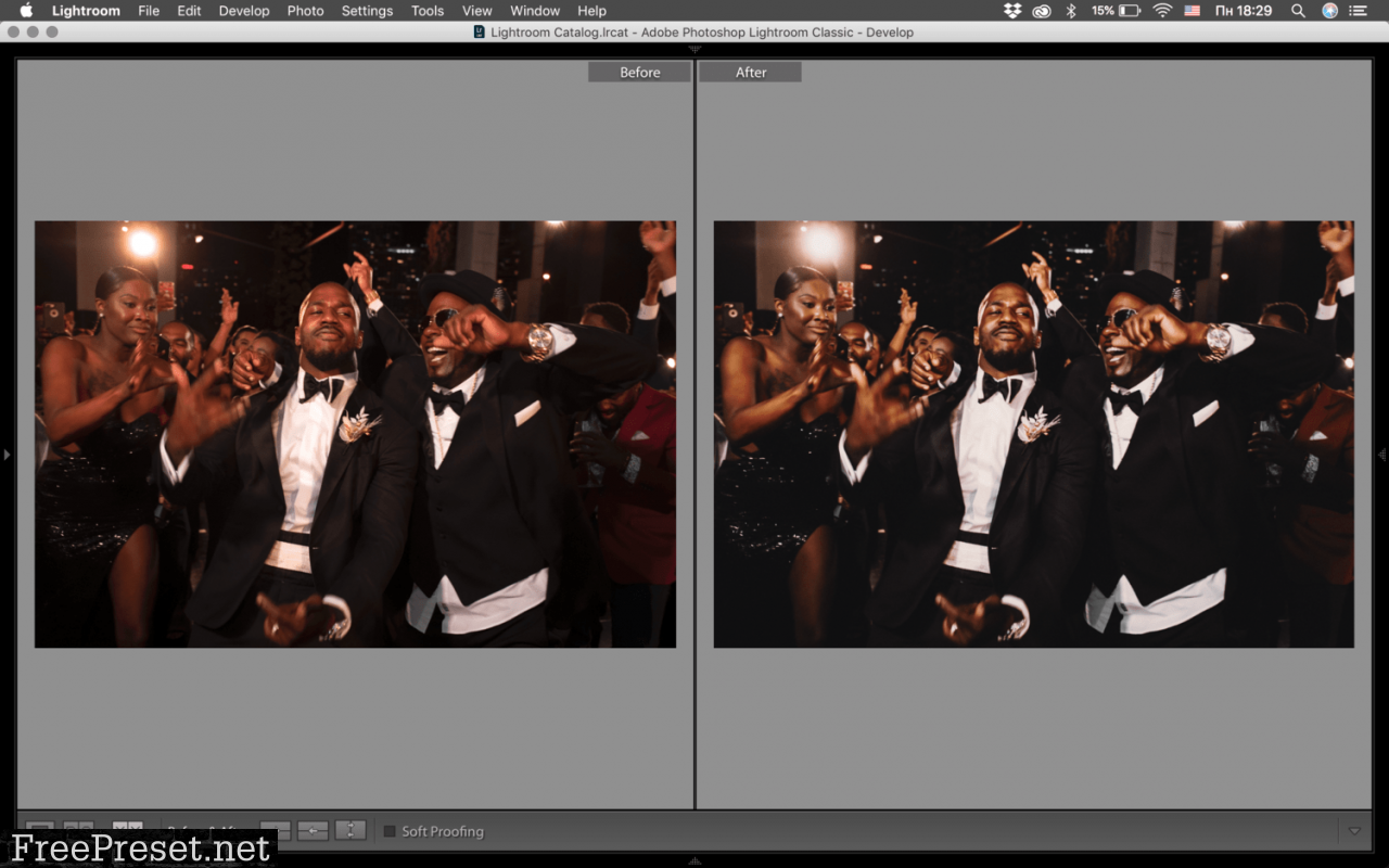 IVASH Studio - Wedding MIAMI - 1 GOLD Skin Lightroom Preset