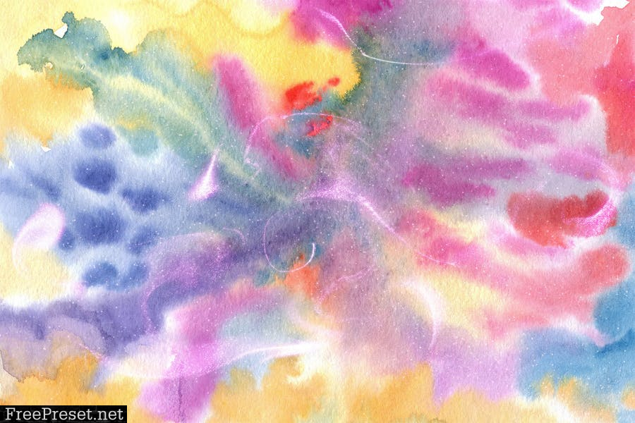 Magic Watercolor Backgrounds 2  KWZBTB4