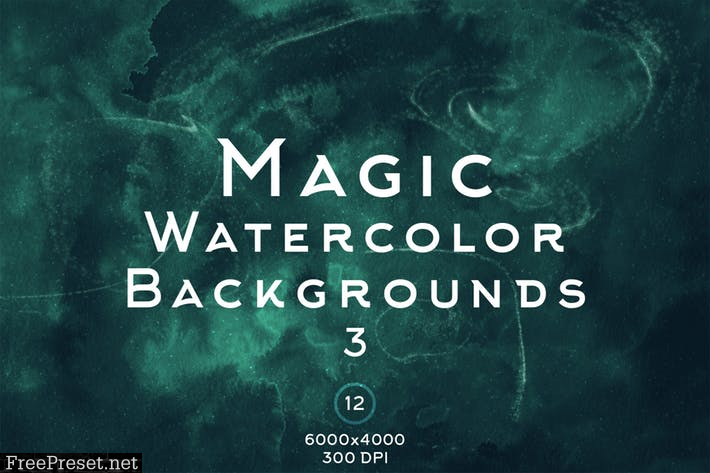 Magic Watercolor Backgrounds 3  4ZM5BKQ