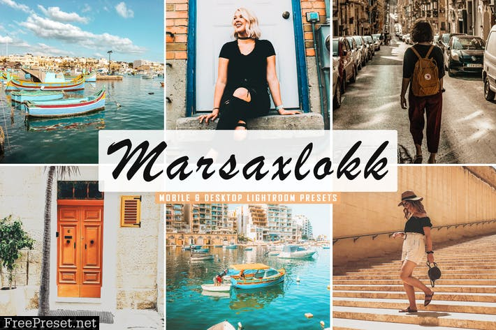 Marsaxlokk Mobile & Desktop Lightroom Presets