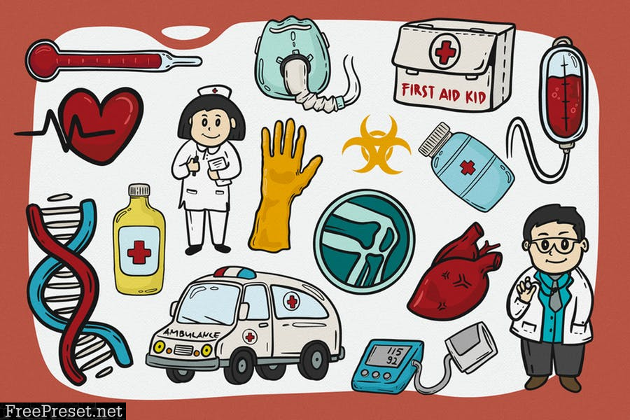 Medical Vector Clipart Pack Y2UAEN3