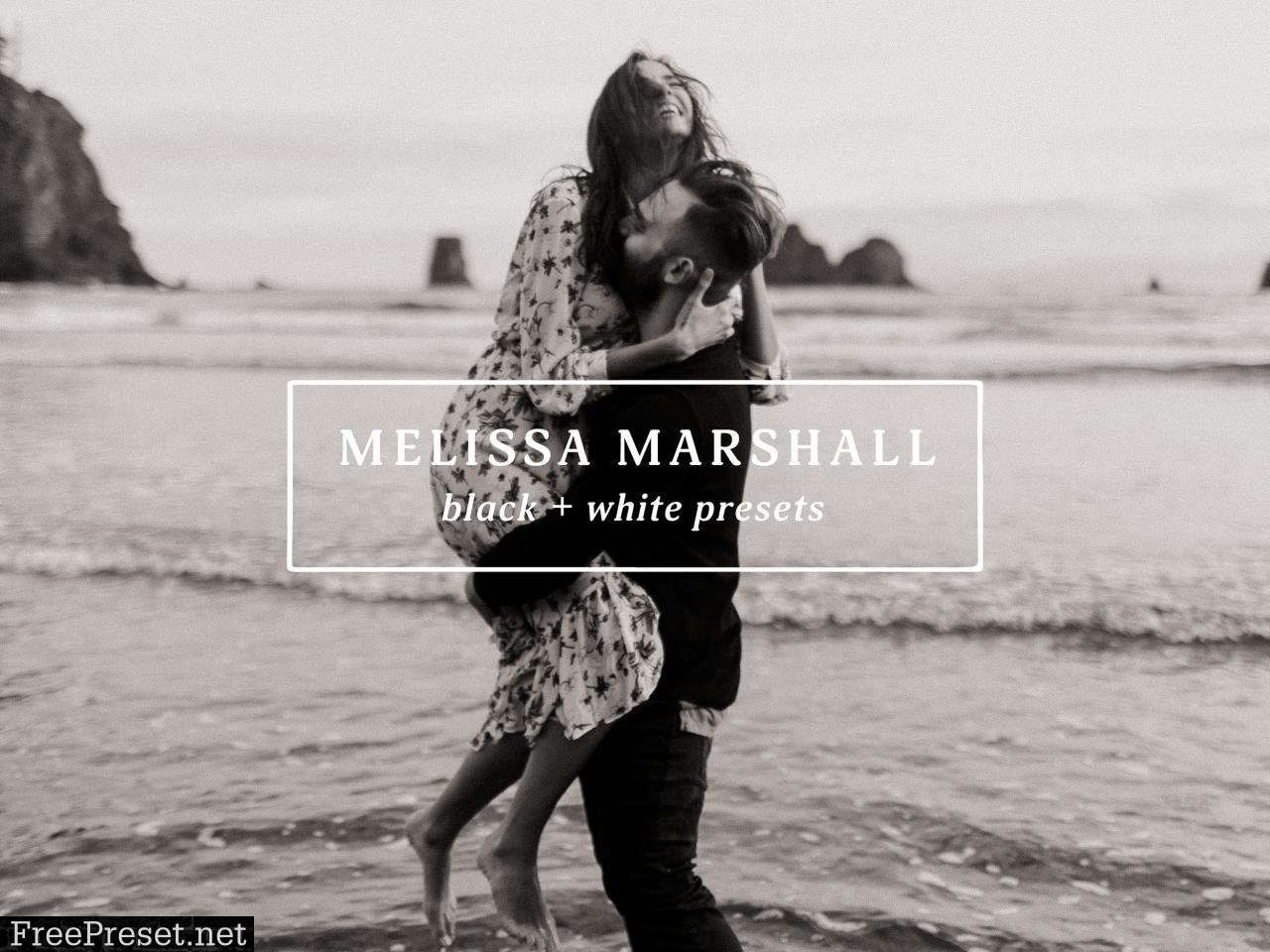 Melissa Marshall - B+W Presets