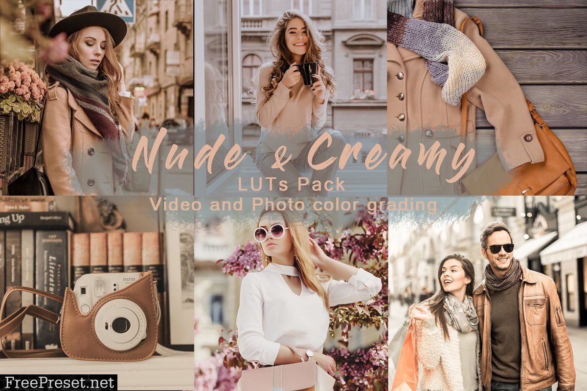 Nude & Creamy | LUTs Pack 4640075
