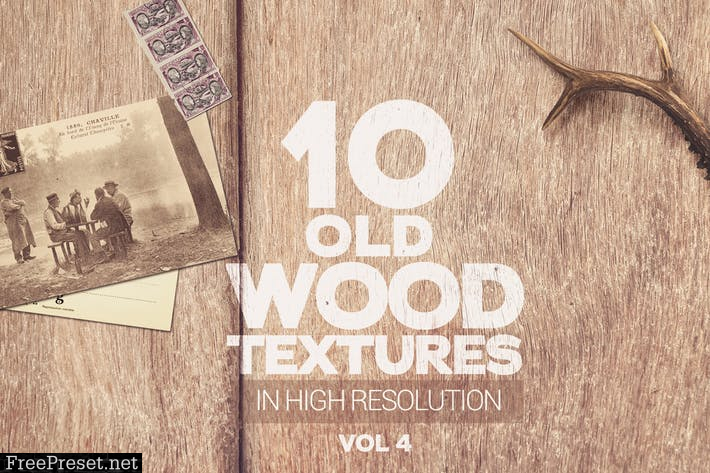 Old Wood Textures x10 Vol.4 B4LEHGA