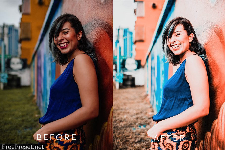 PH Orange Lightroom Presets V2 4552333