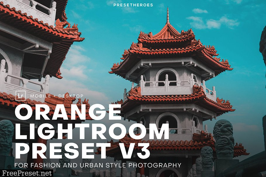 PH Orange Lightroom Presets V3 4552361