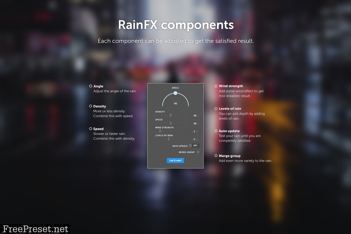 RainFX - Photoshop Extension 3803223
