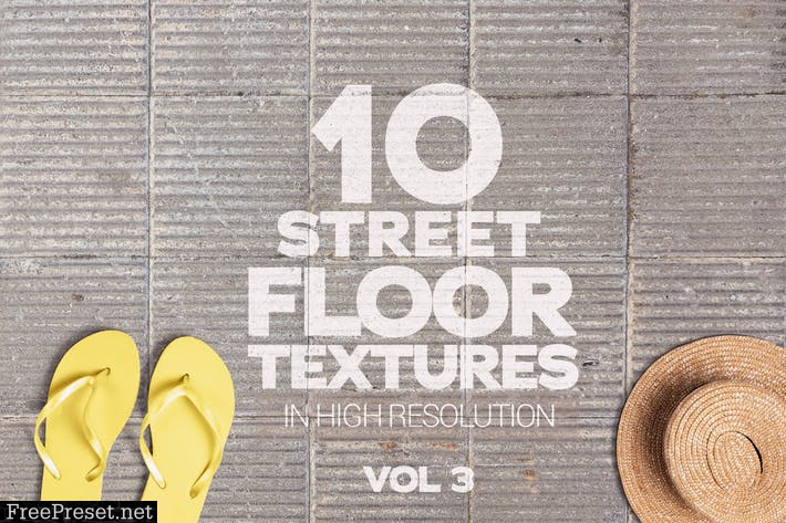 Street Floor Textures x10 Vol.3  LUCFPX2