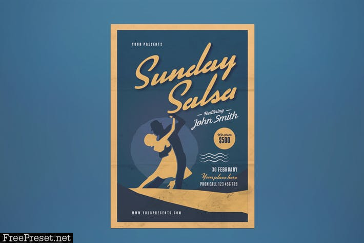 Sunday Salsa Flyer CKUY9TY