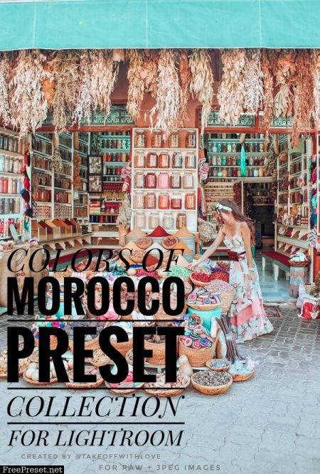 Takeoff With Love - Colors Of Morocco Preset Collection