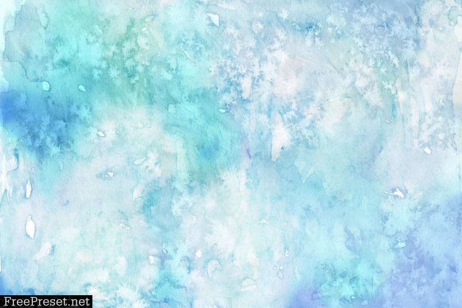 Winter Watercolor Backgrounds 1 PP4FES