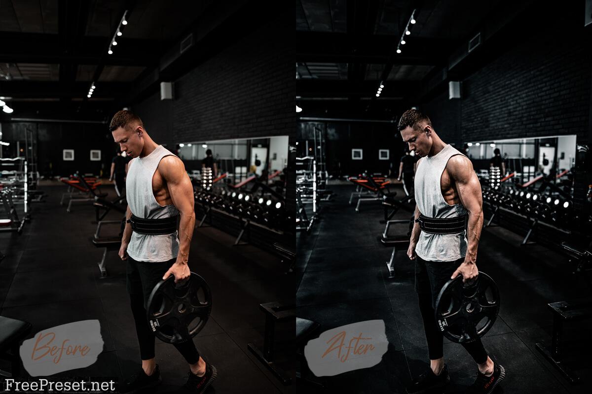 12 Lightroom Presets Fitness Pro and ACR 3916278